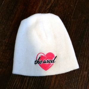 The Used band merch beanie